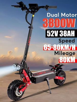 Patinete Eléctrico Dual Motor 3800W