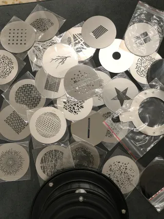 Snoot proyector de luces para fotografía creativa