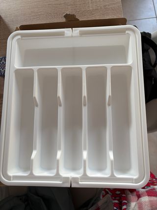 Cubertero Extensible Blanco