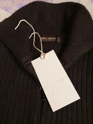 Chaqueta Zara Hombre Negra Cremallera