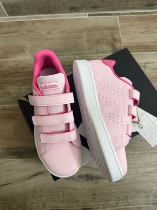 Scarpe Adidas bambina rosa velcro