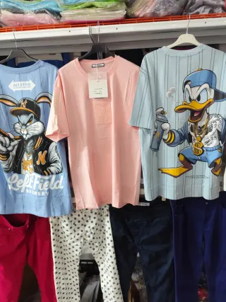 Camiseta Estampada Dibujo Mickey