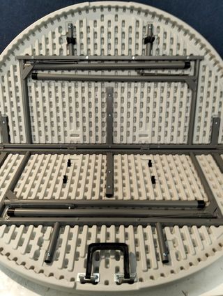 Mesa picnic plegable resina