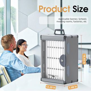 Armario Seguridad Móviles Glosen 36 Compartimentos