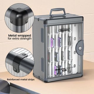 Armario Seguridad Móviles Glosen 36 Compartimentos