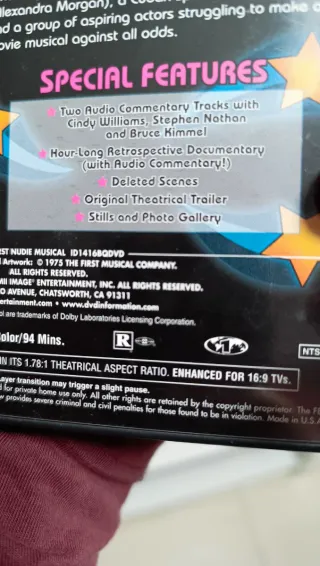 DVD The First Nudie Musical