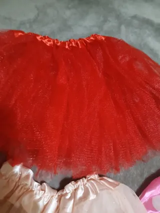 Lote 5 Tutús Niña Disfraz