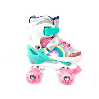 Patines de 4 ruedas para niños Glitter