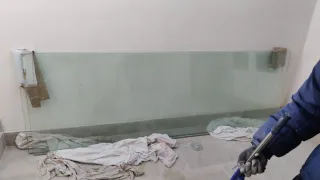 Cristal doble laminado, hay varias unidades, 2,4 x