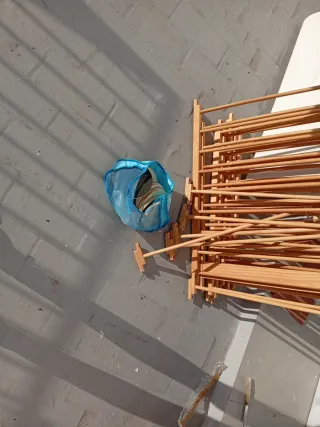 Parque para bebé de madera