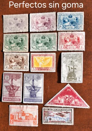 Colección Sellos Alfonso XIII MNH y 78 pelones.