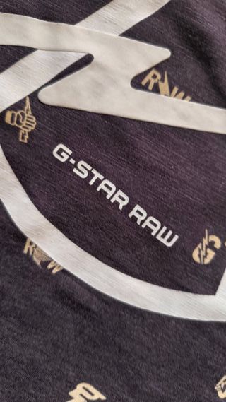 CAMISETA G-STAR RAW ORIGINAL MARRÓN VINO XXL