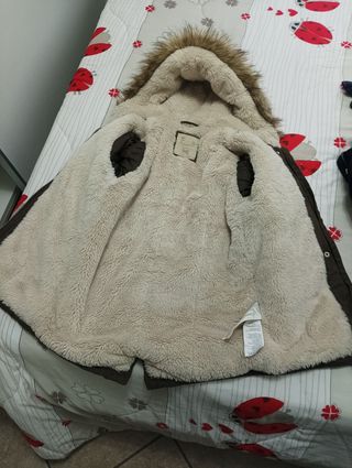 Giacca invernale bambina con cappuccio