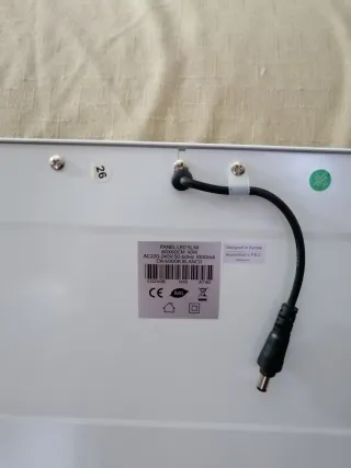 30 PANELES LED 60 x 60 cm - 40 W - blanco frío.