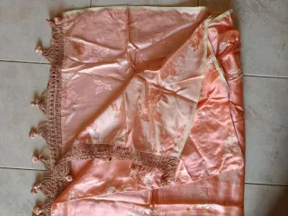 Copriletto matrimoniale Argotex rosa pesca elegant