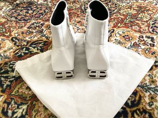 Tacones Balenciaga Talla 37 Blancos