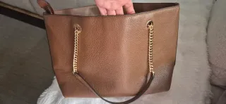 Bolso Michael Kors Marrón y Dorado