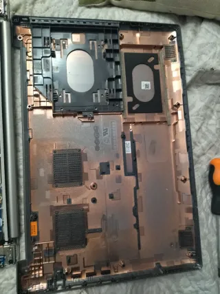 Portátil Lenovo Plata y Negro