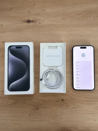 iPhone 15 Pro Azul 256GB