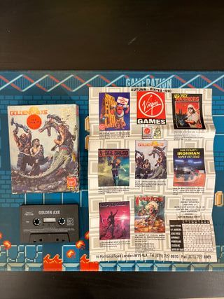 Golden Axe C64 Cassetta Virgin Games