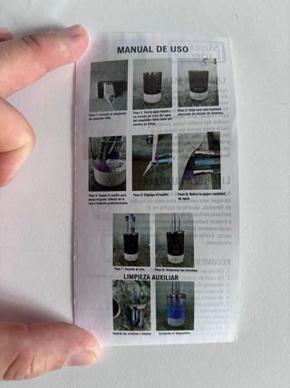 Limpiador de Brochas Eléctrico Stock Líder