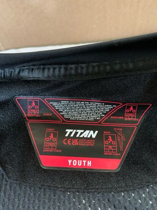 Peto Fox Titan Sport Infantil Protección Moto/MTB