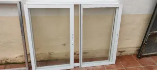 Ventana aluminio blanco