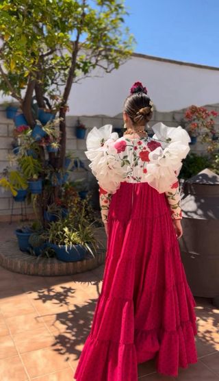 Traje de gitana hecho a medida