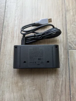nintendo gamecube controller adapter nero