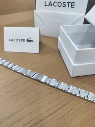 Pulsera Lacoste Acero Plata
