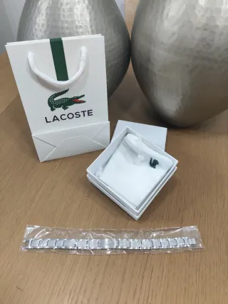 Pulsera Lacoste Acero Plata