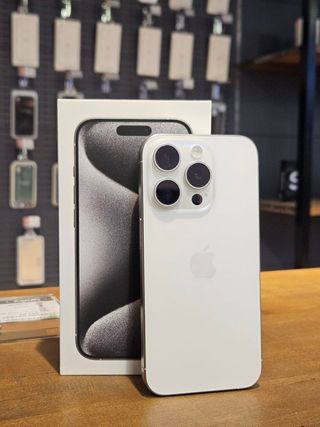 IPHONE 15 PRO 512GB BIANCO 100% BATTERIA