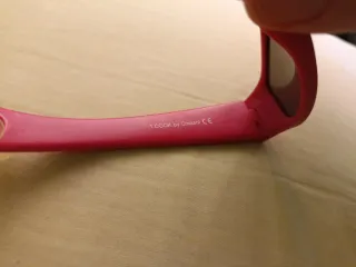 Gafas de sol infantiles rosas