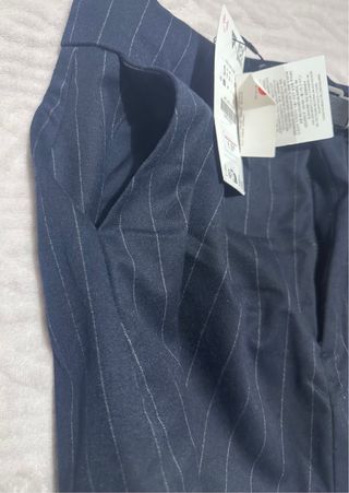 Zara Falda Pantalón Rayas Talla S
