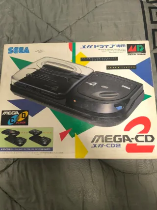 Sega Mega CD 2 - Consola Negra