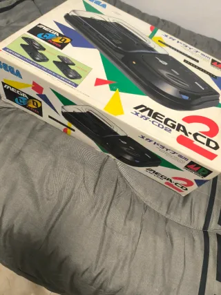 Sega Mega CD 2 - Consola Negra