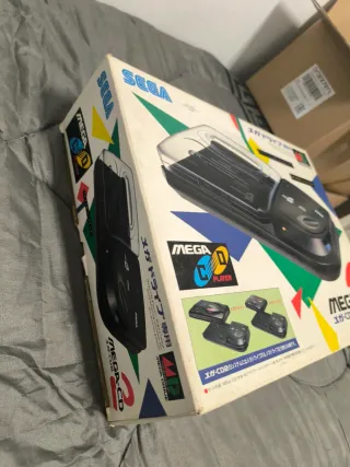 Sega Mega CD 2 - Consola Negra