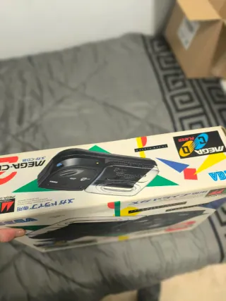 Sega Mega CD 2 - Consola Negra