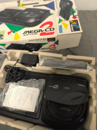 Sega Mega CD 2 - Consola Negra