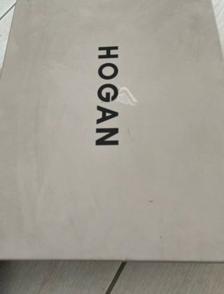 Hogan Interactive uomo scamosciato marrone 40.5