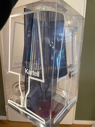 Lampada TAKE Kartell azzurra NUOVA