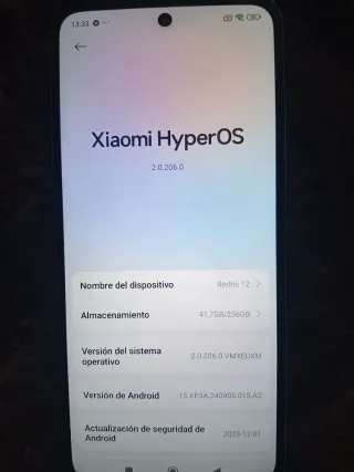 Telefono Xiaomi Redmi 12