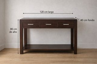 Aparador / mueble de entrada madera