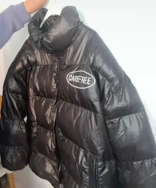 Chaqueta acolchada negra