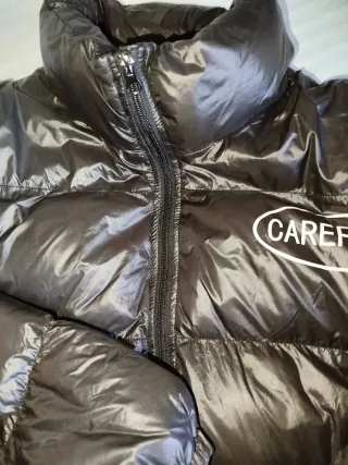 Chaqueta acolchada negra