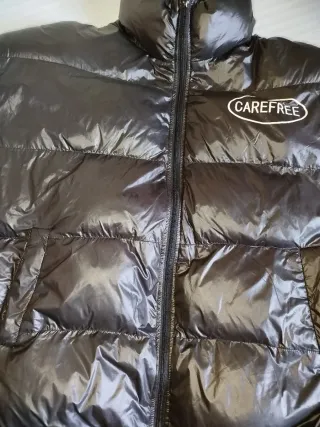 Chaqueta acolchada negra