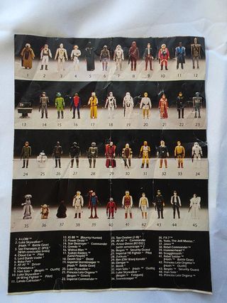 Catálogo Star Wars El Retorno del Jedi