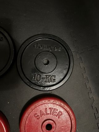 Discos de pesas Salter