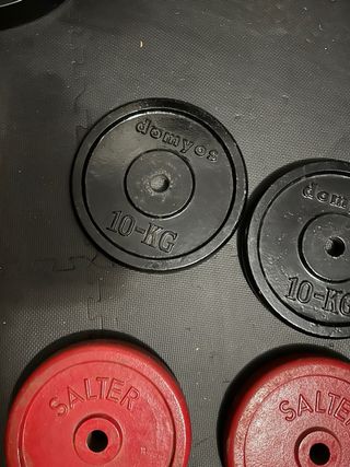 Discos de pesas Salter