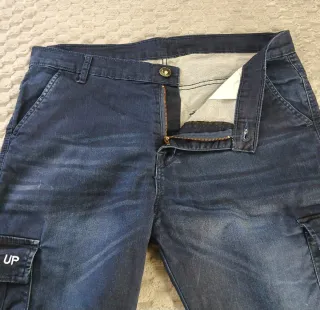 Bermudas Denim GUCCI Jeans Cargo Shorts - Vintage